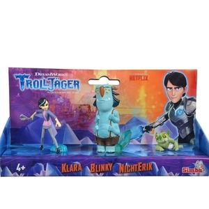 Troll Hunters | TrollHunters Figures Set of 3: Clara, Blinky & NonErik NEW ORIGI